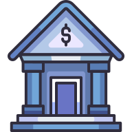 external Bank-banking-goofy-color-kerismaker icon