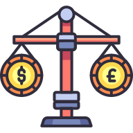 external Currency-Balance-banking-goofy-color-kerismaker icon