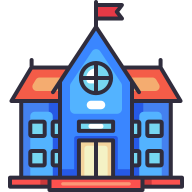 external School-education-goofy-color-kerismaker icon