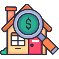 external Search-real-estate-goofy-color-kerismaker icon