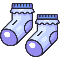 external Socks-baby-shower-goofy-color-kerismaker icon