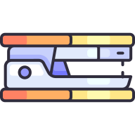 external Stapler-Remover-construction-obivous-color-kerismaker icon