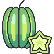 external Starfruit-fruit-goofy-color-kerismaker icon