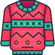 external Sweater-winter-goofy-color-kerismaker icon