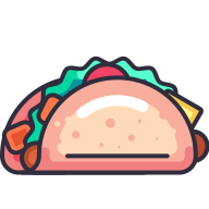 external Tacos-international-food-goofy-color-kerismaker icon