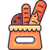 external Take-away-bakery-goofy-color-kerismaker icon