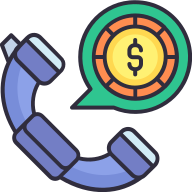 external Telephone-finance-goofy-color-kerismaker icon