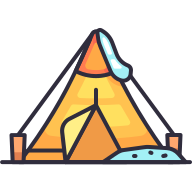 external Tent-winter-goofy-color-kerismaker icon