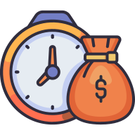 external Time-Is-money-finance-goofy-color-kerismaker icon
