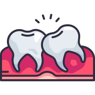 external Tooth-Wisdom-dentistry-goofy-color-kerismaker icon