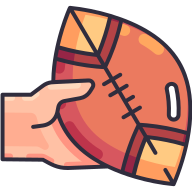 external Touch-Down-american-football-goofy-color-kerismaker icon