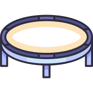 external Trampoline-fitness-goofy-color-kerismaker icon