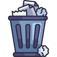 external Trash-business-goofy-color-kerismaker icon