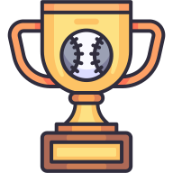 external Trophy-baseball-goofy-color-kerismaker icon