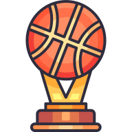 external Trophy-basketball-goofy-color-kerismaker icon