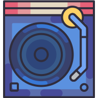 external Turn-table-home-appliance-goofy-color-kerismaker icon