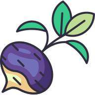 external Turnip-vegetable-goofy-color-kerismaker icon