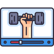 external Tutorial-Video-fitness-goofy-color-kerismaker icon