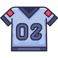 external Uniform-american-football-goofy-color-kerismaker icon