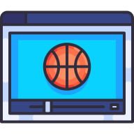 external Video-basketball-goofy-color-kerismaker icon
