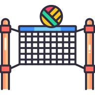 external Volley-sport-goofy-color-kerismaker icon