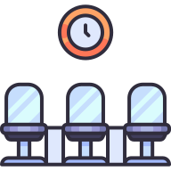 external Waiting-room-airport-goofy-color-kerismaker icon