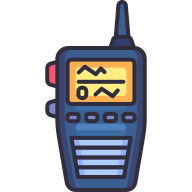 external Walkie-communication-goofy-color-kerismaker icon