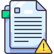 external Warning-FIle-file-document-goofy-color-kerismaker icon