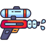external Water-Gun-summer-goofy-color-kerismaker icon