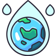 external Water-ecology-goofy-color-kerismaker icon