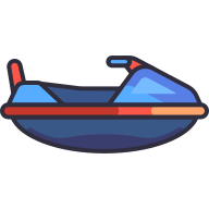 external Watercraft-travel-tourism-goofy-color-kerismaker icon