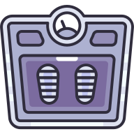 external Weight-Scale-fitness-goofy-color-kerismaker icon