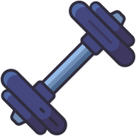 external Weightlifting-sport-goofy-color-kerismaker icon