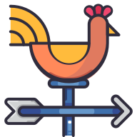 external Wheathercock-weather-goofy-color-kerismaker icon