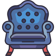 external Wing-back-Sofa-furniture-goofy-color-kerismaker icon