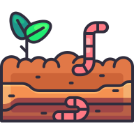 external Worm-gardening-goofy-color-kerismaker icon