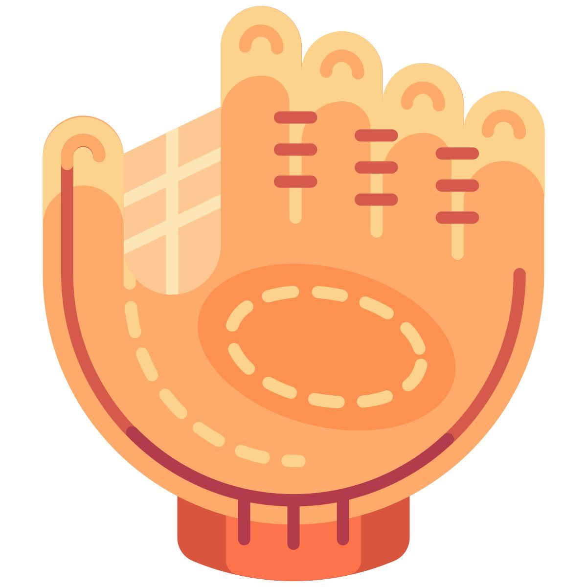 baseball glove icon