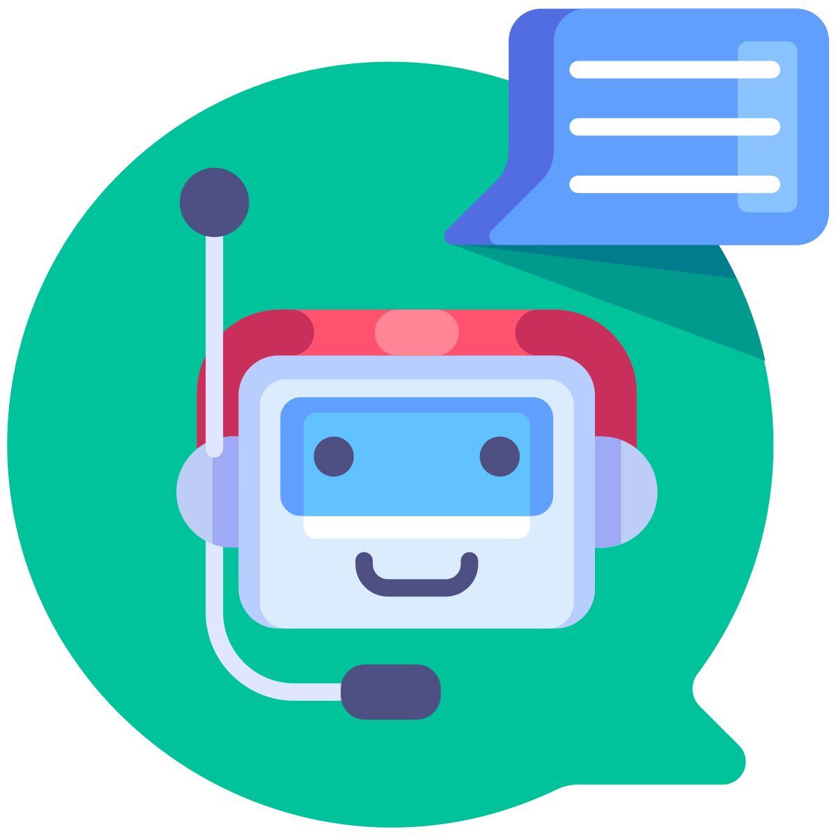 bot communication icon