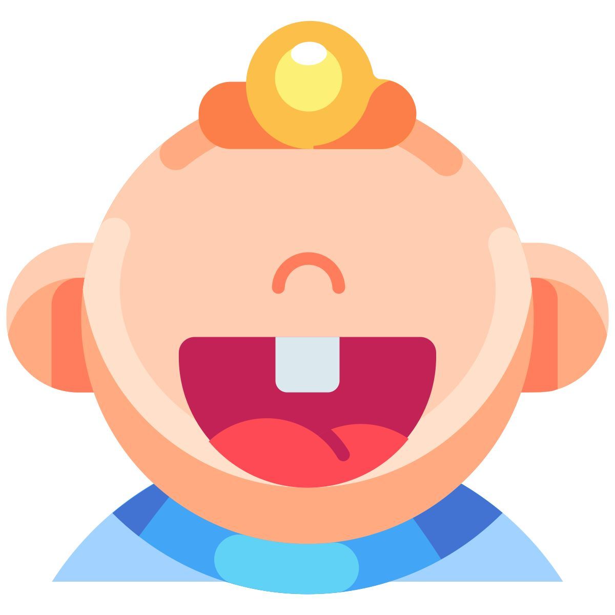 dental baby teeth icon