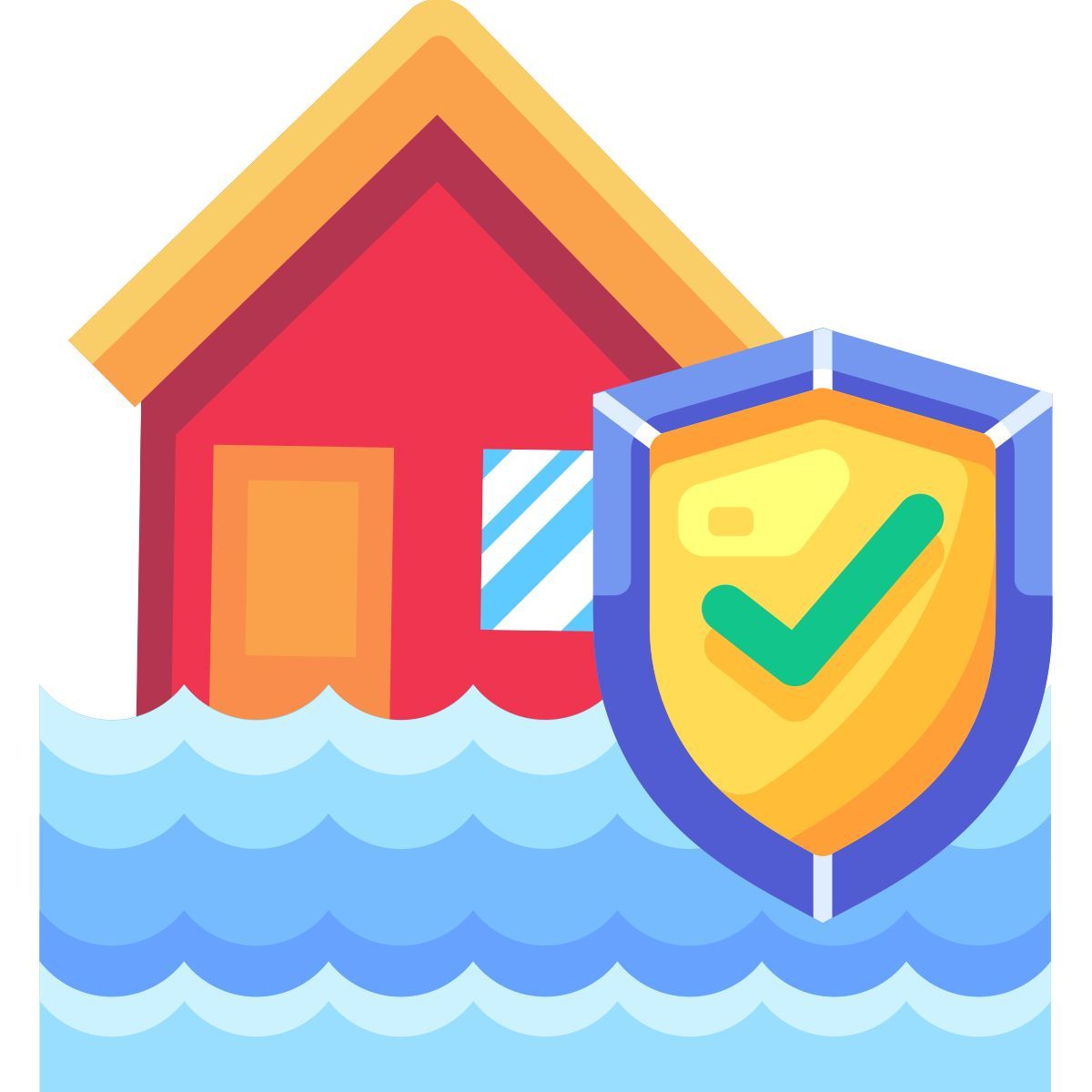 flood insurance icon