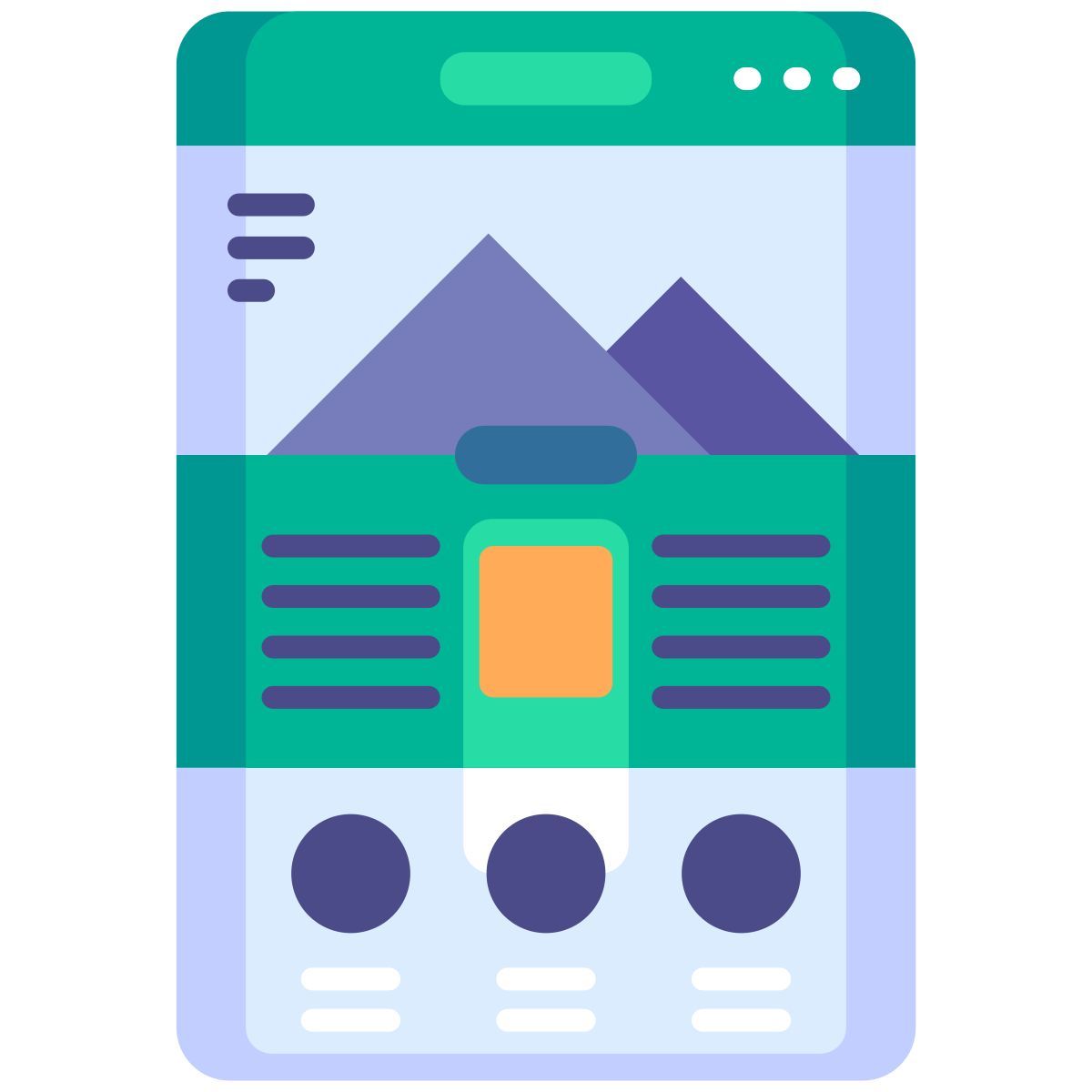 랜딩 페이지 icon