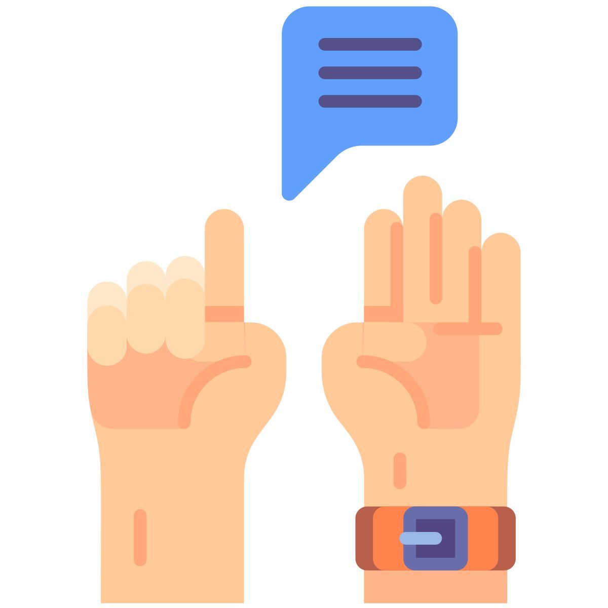 sign language icon