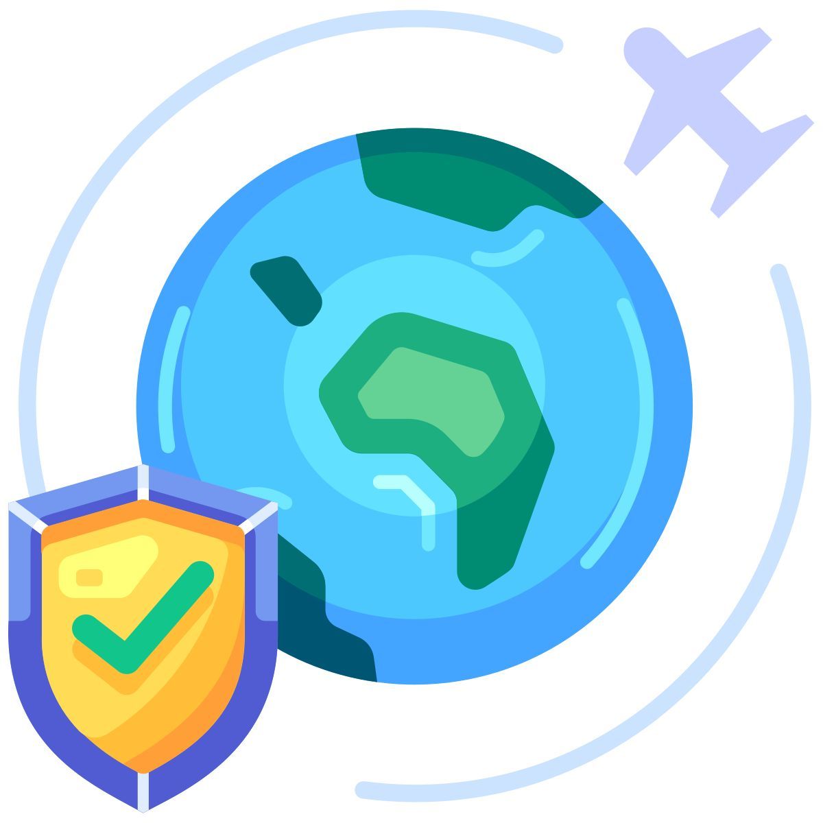 travel insurance icon