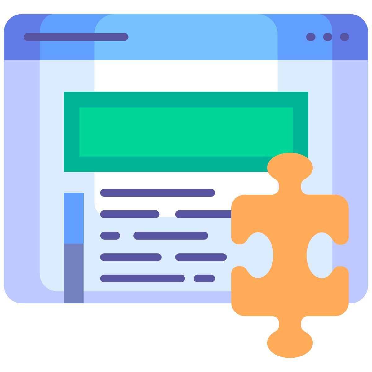 website plug in icon