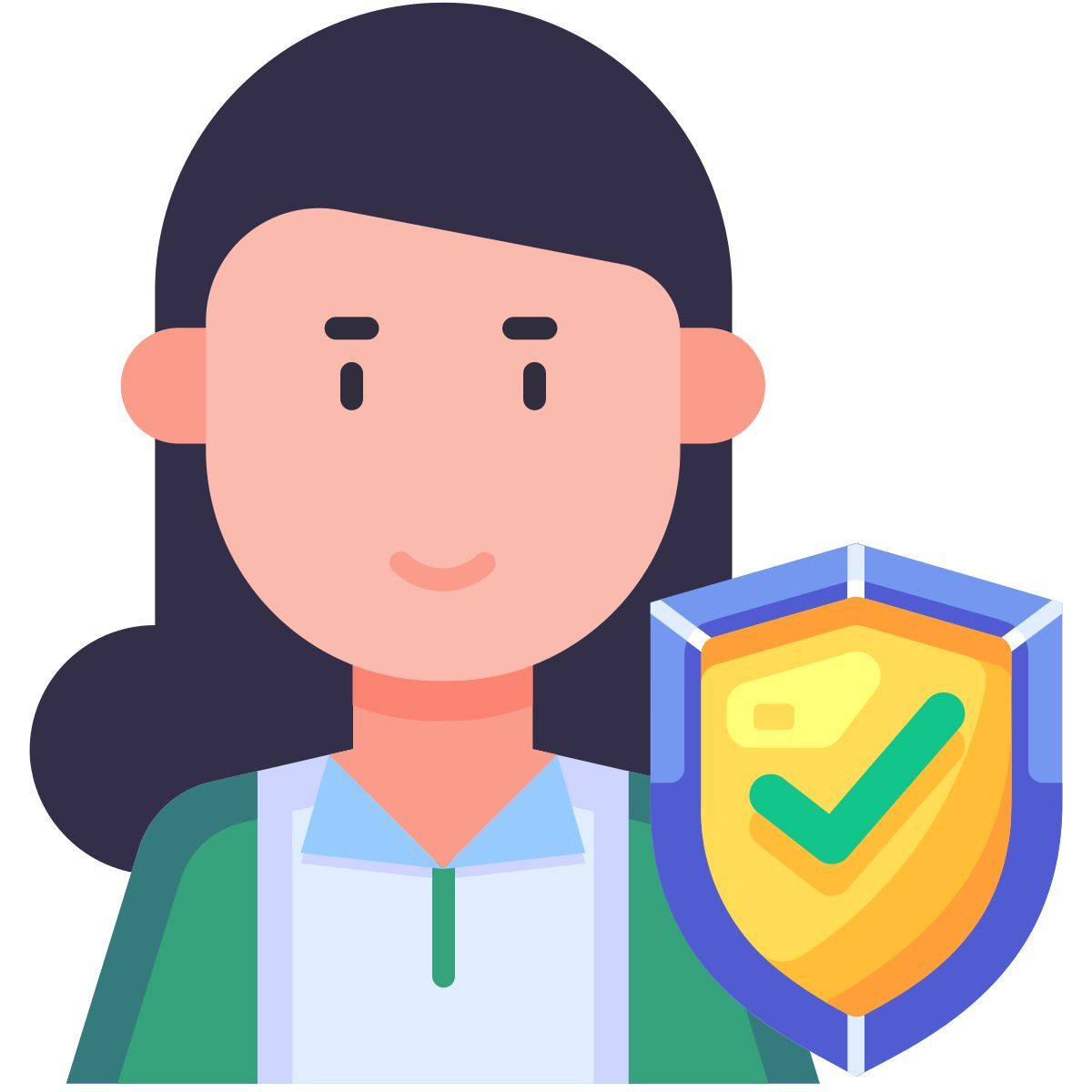 female insurance icon