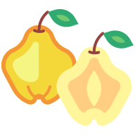 external Quince-fruit-goofy-flat-kerismaker icon