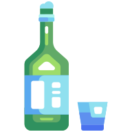 external Soju-beverage-goofy-flat-kerismaker icon