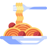 external Spaghetti-international-food-goofy-flat-kerismaker icon