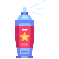 external Spray-birthday-party-goofy-flat-kerismaker icon