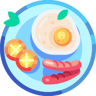 external Sunny-Egg-Breakfast-international-food-goofy-flat-kerismaker icon
